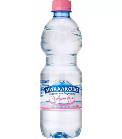 ИЗВОРНА ВОДА МИХАЛКОВО 0.500 МЛ.