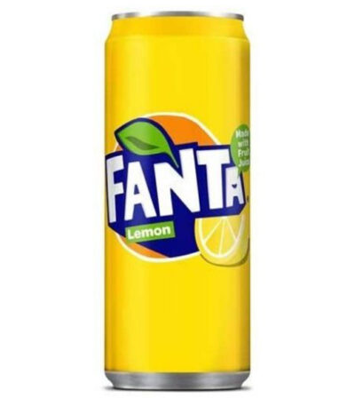 Fanta лимон, кен 330мл.