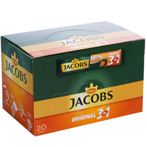 JACOBS Кафе 3в1 20бр х 18г