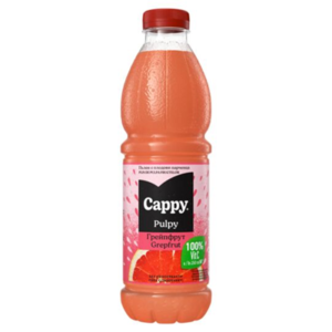 Cappy PULPY Плодова напитка с грейпфрут 1л