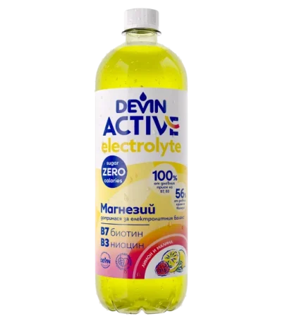 Девин ACTIVE ЕЛЕКТРОЛИТИ Лимон/Малина