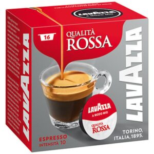 Lavazza капсули qualita rossa ( 16 x 7,5 г ) 120 г