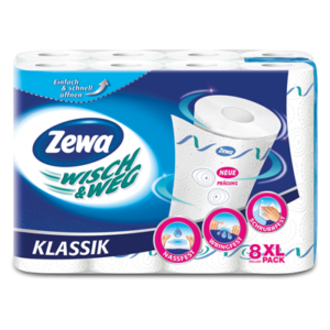 Zewa кухненска ролка 2пл 8бр
