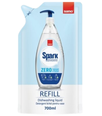 Веро сано spark zero 700 мл пълнител