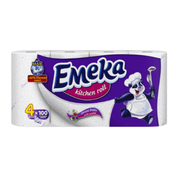 Емека кухненска ролка 3 пласта forest fruits 4бр