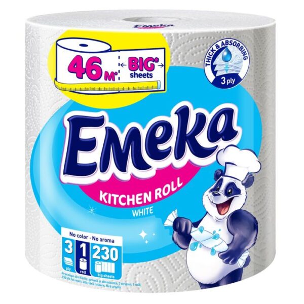 Емека кухненска ролка 3пл maxi 1бр