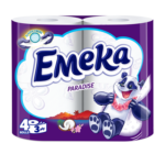 Емека тоалетна хартия paradise 10 пакета x 4 бр