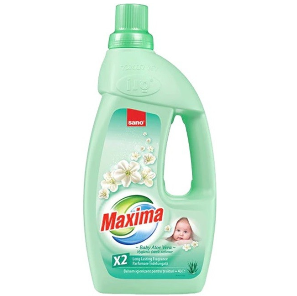 Максима омекотител бейби + алое вера 4л