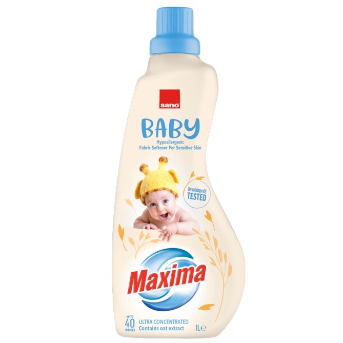 Максима омекотител супер концентрат baby oat 1литър