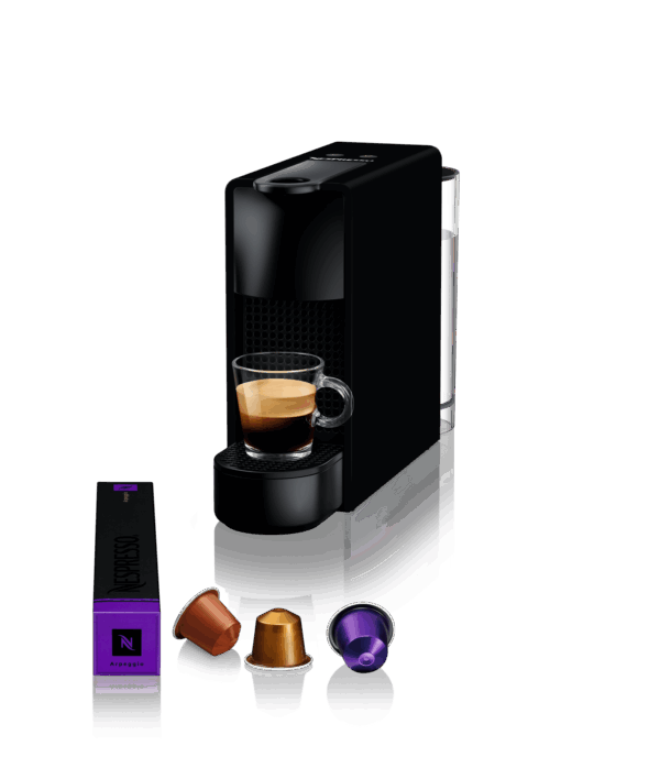 Кафемашина с капсули NESPRESSO Essenza Mini Черна